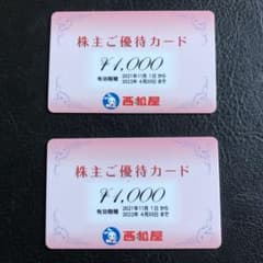 西松屋株主優待カードのサムネイル