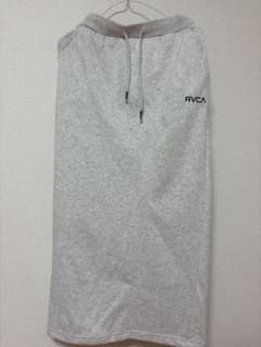 RVCA スウェット ロング タイトスカート グレーのサムネイル