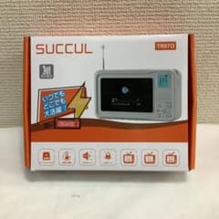 8801⑥SUCCUL ポータブルテレビ　ラジオ 8801⑥SUCCUL ポータブルテレビ ラジオ - メルカリ
