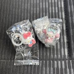 サンリオ ふわふわめじるしアクセサリー ベイビー キティ マイメロディのサムネイル