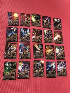 ガンバライジング仮面ライダーカード20枚のサムネイル