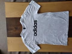 adidas 半袖 Tシャツ ホワイト ロゴプリントのサムネイル