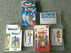 【箱説あり】スーファミ　ドラゴンクエスト3 5 6　セットのサムネイル