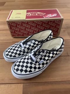 【新品】 VANS AUTHENTIC チェッカー US企画 27cm US9のサムネイル