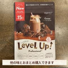 【新品未開封】レベルアップ　ココアミルク味　ビタブリッドジャパンのサムネイル
