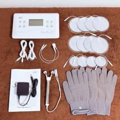 ピュアライン ベレガ 高周波20万Hz EMS 新品パッド Vスティック付き ピュアライン ベレガ 高周波20万Hz EMS 新品パッド Vスティック付き