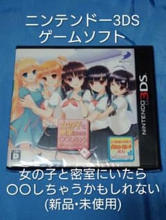 新品•未使用】3DS 女の子と密室にいたら〇〇しちゃうかもしれない