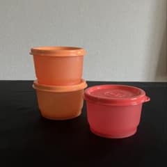 Tupperware タッパーウェア スナックカップ ３コセットのサムネイル