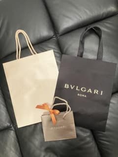 【ほぼ未使用】BVLGARI ブルガリ ショップ袋 3枚セットのサムネイル