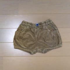 seraph コーデュロイショートパンツ かぼちゃパンツ 90のサムネイル