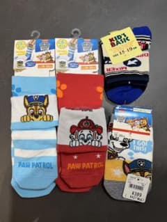 キッズ靴下 4足セット パウパトロール 15-20cmのサムネイル
