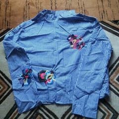ZARA 刺繍シャツのサムネイル