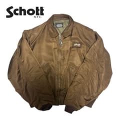 Schott MA-1 フライトジャケット80s sampling 80s 90s Schott MA-1 フライトジャケット ブラウン - メルカリ