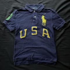 Ralph Lauren ビッグポニー ポロシャツ swag drip 短丈 - メルカリ