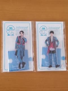 ☆Snow Man アクスタ 目黒蓮・渡辺翔太第３段セット！のサムネイル