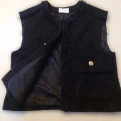 green label relaxing ツイードベスト - メルカリ