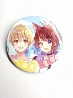 すとぷり缶バッジ【莉犬×るぅと】2021 夏ver.!!のサムネイル