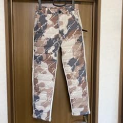 HORN GARMENT カモフラージュダウンパンツ 冬用ゴルフパンツ HORN GARMENT カモフラージュダウンパンツ - メルカリ