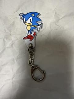 90年代当時物 ソニックザヘッジホッグ ソニックマグネットキーホルダー