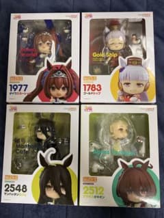 ウマ娘　ねんどろいど　4点セット　アグネスタキオン　マンハッタンカフェ　ほか二点