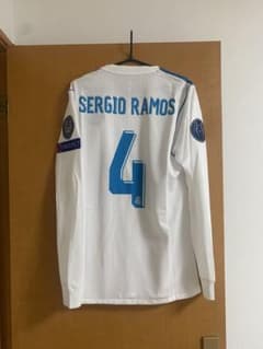 2018 レアル・マドリード SERGIO RAMOS 4番 長袖 シャツ - メルカリ