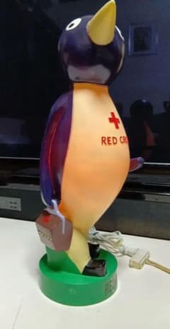 赤十字 RED CROSS ビンテージ 大型ディスプレイライト ペンギン - メルカリ