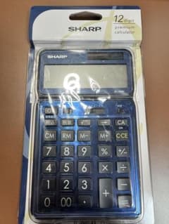 SHARP EL-VN82-AX 12桁計算機のサムネイル