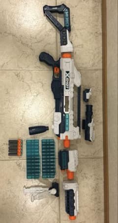 《本日限定お値下げ》XSHOT ブラスターセット ナーフ nerfのサムネイル