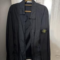 STONE ISLAND ブラックナイロンジャケットのサムネイル