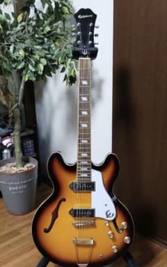 Epiphone Casino VS （トーンノブが外れやすくなってま Epiphone Casino VS トーンノブが外れやすい 3/11まで出品 - メルカリ