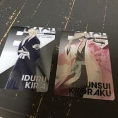 BLEACH メタルカード　トレカ　京楽春水　吉良イヅルのサムネイル