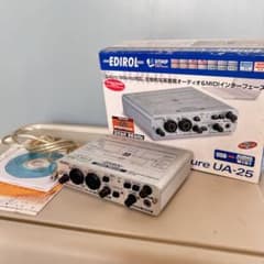 【名機】EDIROL UA-25 USBオーディオインターフェイスのサムネイル