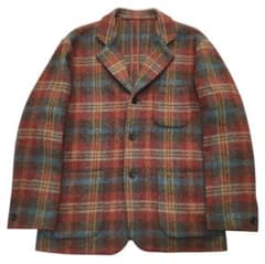 ELECTRIC CABARET マドラスチェック 肉厚ツイードジャケット - メルカリ