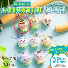 映画ちいかわ 入場者特典 チャームミニフィギュア　くりまんじゅうのサムネイル