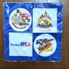 【非売品レア】カリフォルニアDisneyland 50周年記念大判 ハンドタオルのサムネイル
