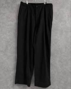 COMOLI 26SS BLACK CHINO PANTS 直営店限定 サイズ3 - 4