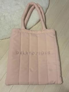 GELATO PIQUE キルティング トートバッグ ピンクのサムネイル