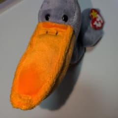 Ty Beanie Baby ぬいぐるみ Scoop ペリカンのサムネイル