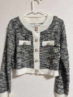 GRL ツイード風ニットカーディガンのサムネイル