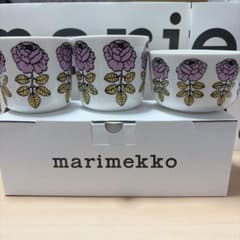 marimekko VIHKIRUUSU ラテマグ 2個、ボウルセットのサムネイル