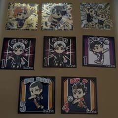 ハイキュー‼︎ でふぉキャラシールグミのサムネイル