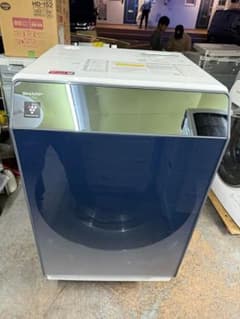 SHARP ドラム式洗濯乾燥機 ES-W112-SL 11kg/6kg 2019 - メルカリ