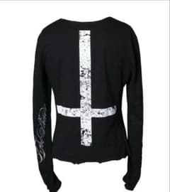 typeshade REBELLION LONG T SHIRT BLACKのサムネイル