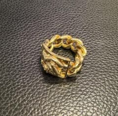 M.W.O.B.H.M / Handshake Chain RIng - メルカリ