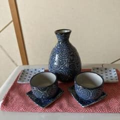 徳利　猪口　豆皿セットのサムネイル
