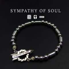sympathy of soul シルバービーズブレスレット - メルカリ