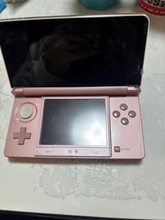 Nintendo 3DS ピンク 本体　した画面薄めのサムネイル