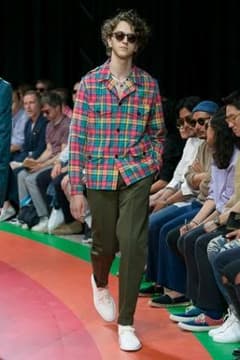 ポールスミス 17ss カーキ テーパード パンツのサムネイル