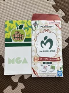 Mrs. GREEN APPLE メモ用紙セット　一番くじのサムネイル