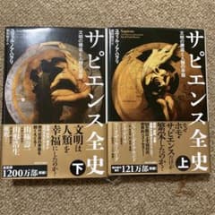 サピエンス全史 上 文明の構造と人類の幸福のサムネイル